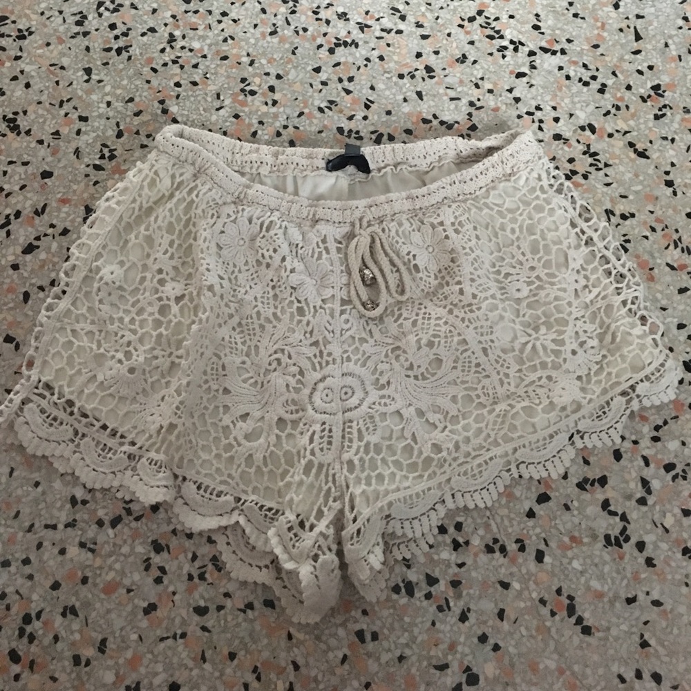 Lace shorts
